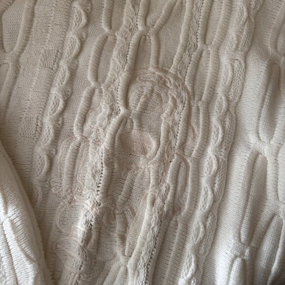 VINTAGE RARE COOGI STYLE CHARLIE BROWN BRAND CHARLIE EMBROIDERED KNIT SWEATER XL - Picture 4 of 12